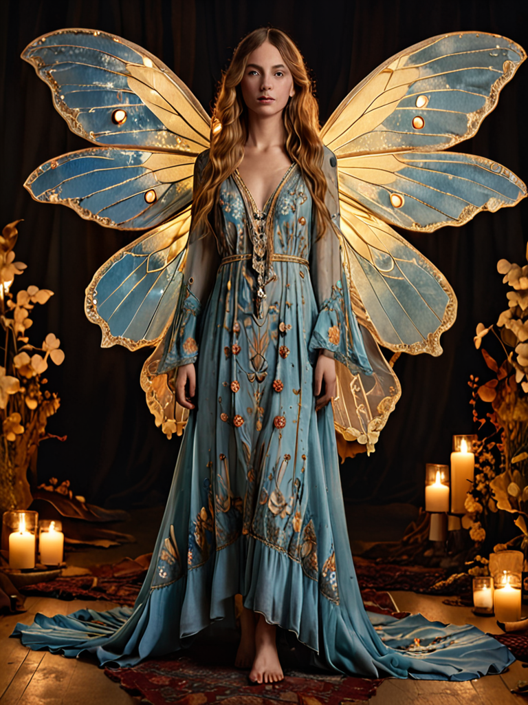 celestial blue embroidered tunic dress embroidered cotton dress